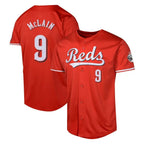 Cincinnati Reds #9 Matt McLain Player Red 2026 City Connect Limited Home Stitched Baseball Jersey