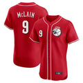 Cincinnati Reds #9 Matt McLain Player Red Limited Elite Home Game Stitched Baseball Jersey