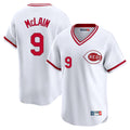 Cincinnati Reds #9 Matt McLain Player White Cooperstown Collection Limited Home Stitched Baseball Jersey