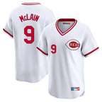 Cincinnati Reds #9 Matt McLain Player White Cooperstown Collection Limited Home Stitched Baseball Jersey
