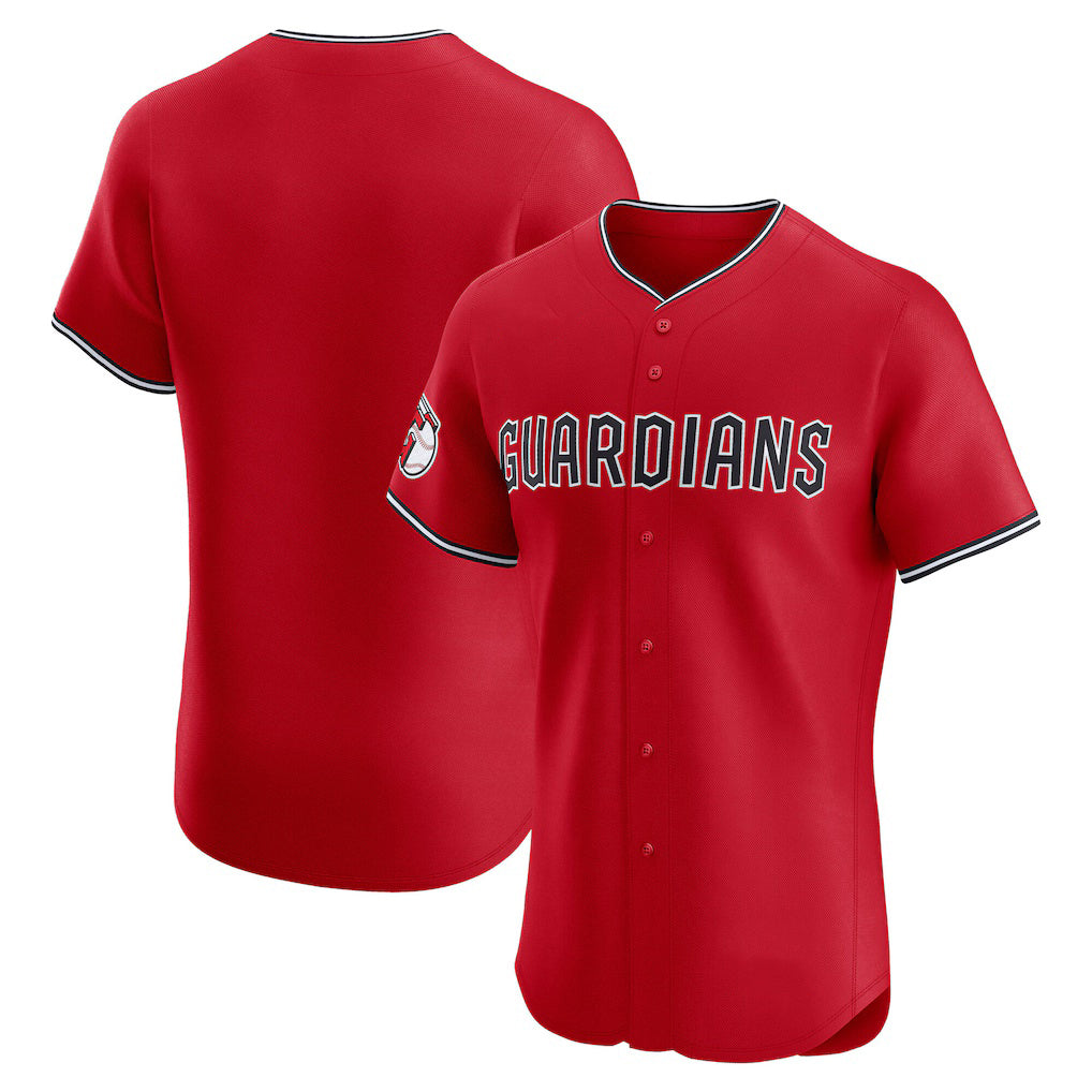 Cleveland Guardians Red Alternate Elite Baseball Jersey