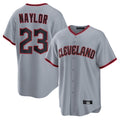 Cleveland Guardians #23 Bo Naylor Player Gray Home Game Stitched Baseball Jersey