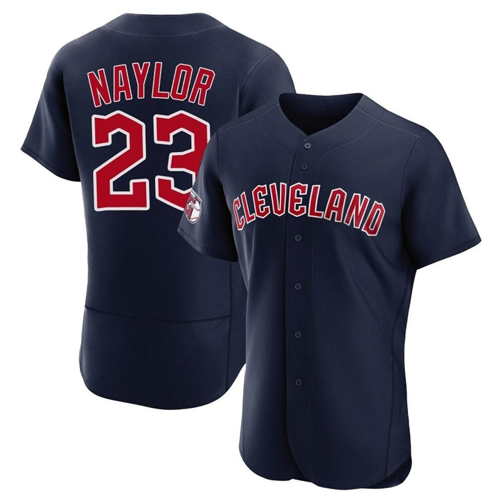 Cleveland Guardians #23 Bo Naylor Player Navy Limited Elite Home Stitched Baseball Jersey
