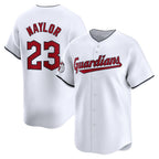 Cleveland Guardians #23 Bo Naylor White Home Limited Player Baseball Jersey