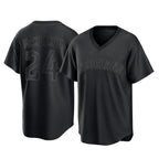 Cleveland Guardians #24 Triston McKenzie Player Black Home Game Stitched Baseball Jersey