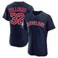 Cleveland Guardians #32 Gavin Williams Player Navy Limited Elite Home Stitched Baseball Jersey