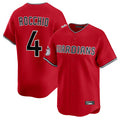 Cleveland Guardians #4 Brayan Rocchio Player Red Limited Home Stitched Baseball Jersey