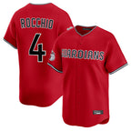 Cleveland Guardians #4 Brayan Rocchio Player Red Limited Home Stitched Baseball Jersey