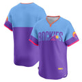 Colorado Rockies  Purple-Light Blue 2025 City Connect Limited Baseball Jersey