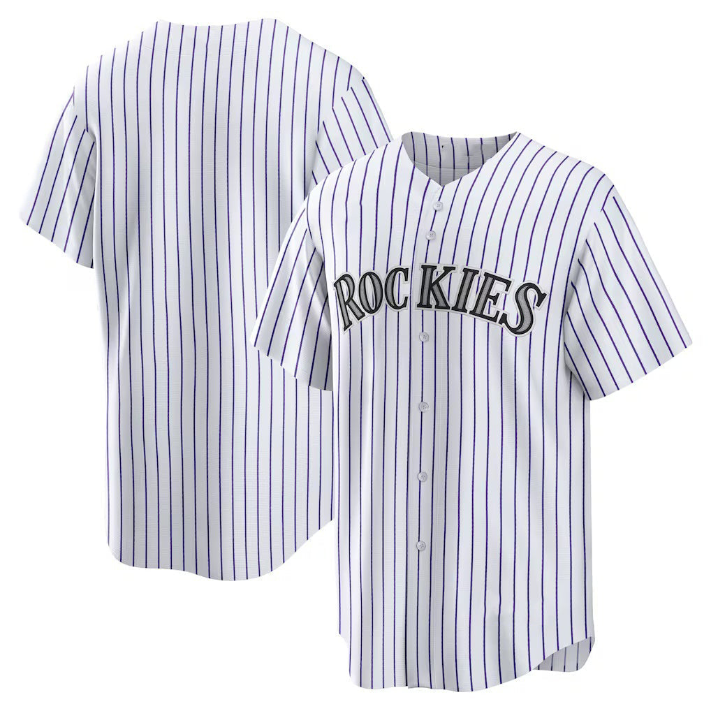 Colorado Rockies White Home Replica Team Baseball Jersey