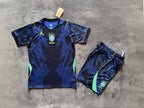 Custom 26-27 Brazil Away Jerseys Men's S To 2XL