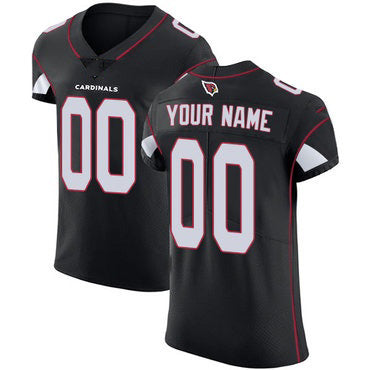 Custom A.Cardinals Black Vapor Untouchable Player Elite Stitched Football American Jersey