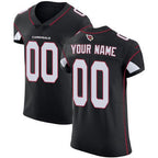 Custom A.Cardinals Black Vapor Untouchable Player Elite Stitched Football American Jersey