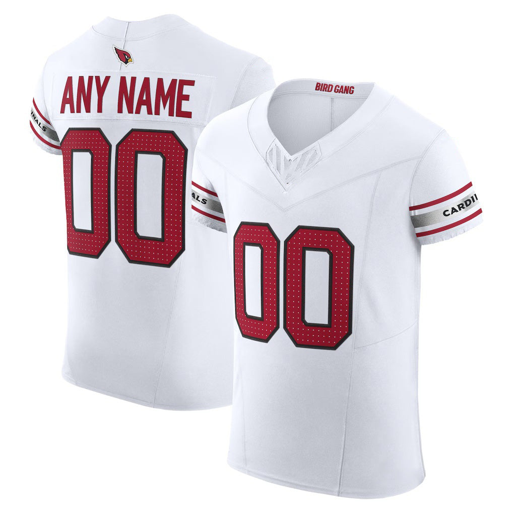 Custom A.Cardinals White Vapor F.U.S.E. Elite Stitched Football American Jersey