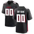 Custom A.Falcons Black Game Stitched Football American Jersey