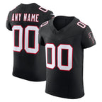 Custom A.Falcons Black Vapor F.U.S.E. Elite Stitched Football American Jersey
