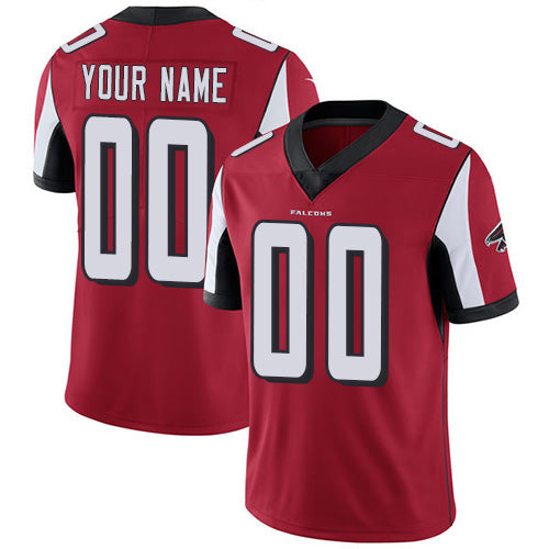 Custom A.Falcons Home Red Vapor Untouchable Limited Stitched Football American Jersey