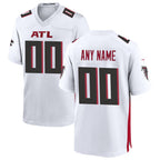 Custom A.Falcons White Game Stitched Football American Jersey