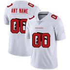 Custom A.Falcons White Team Big Logo Vapor Untouchable Limited Stitched Football American Jersey