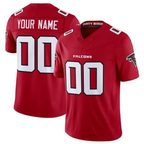 Custom Atlanta Falcons Red 2026 New Vapor F.U.S.E. Limited Football Stitched Jersey