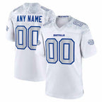 Custom B.Bills 2025 Rivalries Collection Game Jersey - White