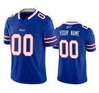 Custom B.Bills Active Player Blue 2023 F.U.S.E. Vapor Untouchable Limited Stitched Football American Jersey