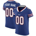 Custom B.Bills Royal Blue Team Color Vapor Untouchable Elite Stitched Football American Jersey