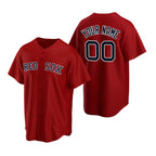 Custom Boston Red Sox Red Stitched Cool Baseball Jersey