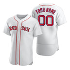 Custom Boston Red Sox White 2020 Stitched Flex Baseball Jersey