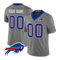 Custom Buffalo Bills Gray F.U.S.E. Nickel City Vapor Football Stitched Jersey