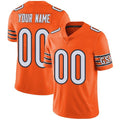 Custom C.Bears Orange Alternate Vapor Untouchable Limited Stitched Football American Jersey