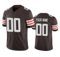 Custom C.Browns Active Player Brown 2023 F.U.S.E. Vapor Untouchable Limited Stitched Football American Jersey