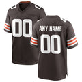 Custom C.Browns Brown Game Stitched Football American Jersey