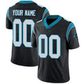Custom C.Panthers Black Vapor Untouchable Player Limited Stitched Football American Jersey