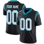 Custom C.Panthers Black Vapor Untouchable Player Limited Stitched Football American Jersey