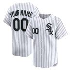 Custom Chicago White Sox White Home Limited Baseball Jersey