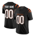Custom Cincinnati Bengals Black F.U.S.E. Vapor Limited Stitched Football Jersey