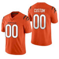 Custom Cincinnati Bengals Orange F.U.S.E. Vapor Limited Stitched Football Jersey