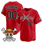 Custom Colorado Rockies x One Piece Red Vapor Premier Limited Jersey - Stitched Baseball Jersey