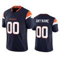 Custom D.Broncos Active Player Navy 2024 F.U.S.E. Vapor Limited Stitched Football American Jersey