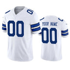 Custom D.Cowboys Active Player White 2023 F.U.S.E. Limited Stitched Football American Jersey