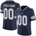 Custom D.Cowboys Alternate Navy Blue Vapor Untouchable Limited Stitched Football American Jersey