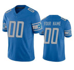 Custom D.Lions Active Player Blue 2023 F.U.S.E. Vapor Untouchable Limited Stitched Football American Jersey