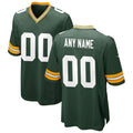 Custom GB.Packers Green Game Stitched Football American Jersey