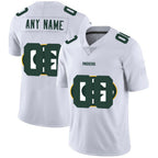 Custom GB.Packers White Team Big Logo Vapor Untouchable Limited Stitched Football American Jersey