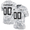 Custom J.Jaguars Active Player 2024 F.U.S.E Arctic Camo Salute To Service Limited Stitched Football Jersey MAROU
