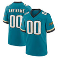 Custom J.Jaguars Teal Prowler Throwback Game Football Jersey MAROU