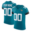 Custom J.Jaguars Teal Vapor F.U.S.E. Elite Football Jersey MAROU