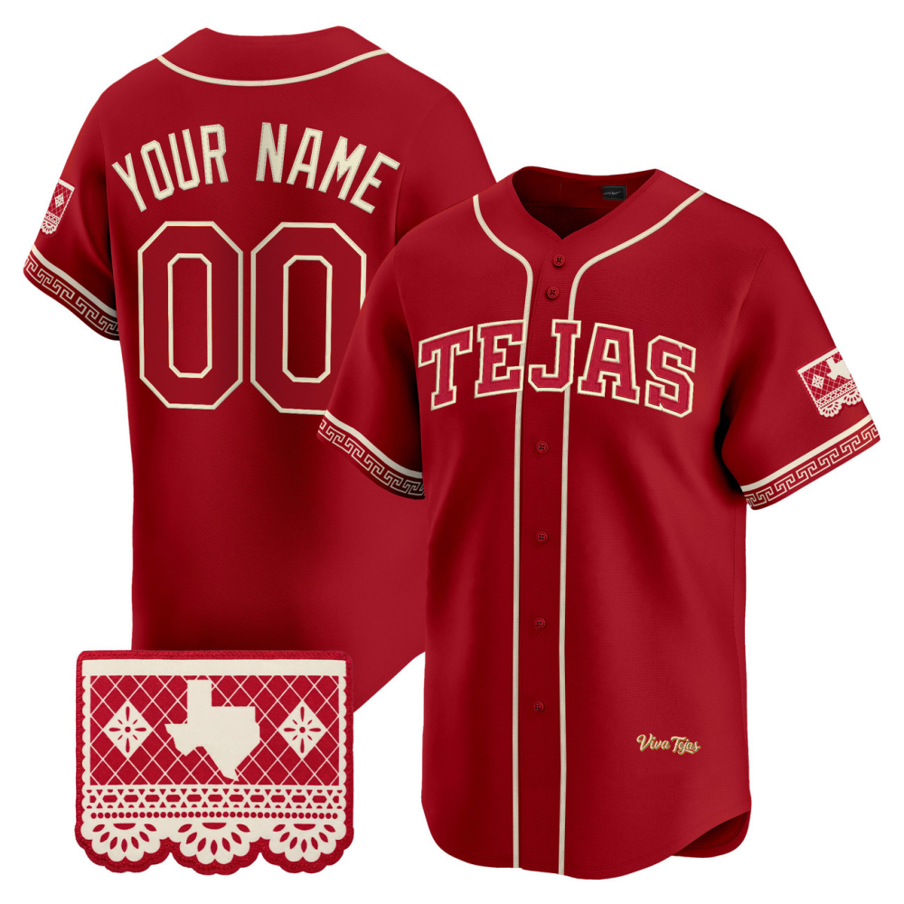 Custom Jersey Texas Rangers Red 2026 City Connect Vapor Premier Limited Baseball Stitched Jerseys