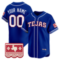 Custom Jersey Texas Rangers Royal 2026 City Connect Vapor Premier Limited Baseball Stitched Jerseys